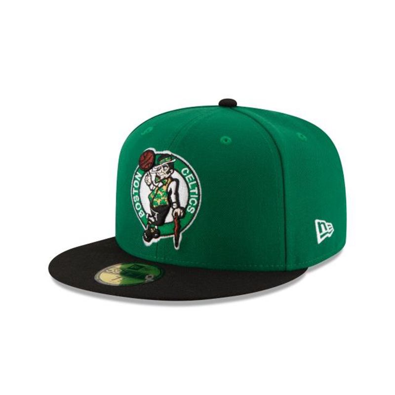 NBA Boston Celtics 2tone 59Fifty Fitted (PKV1466) - Green New Era Caps